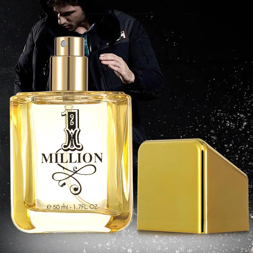 50/100ml Perfume Golden Million Gold Brick Extrait - Men's Long-Lasting Woody Perfume Men's Perfume Pray Fragrance